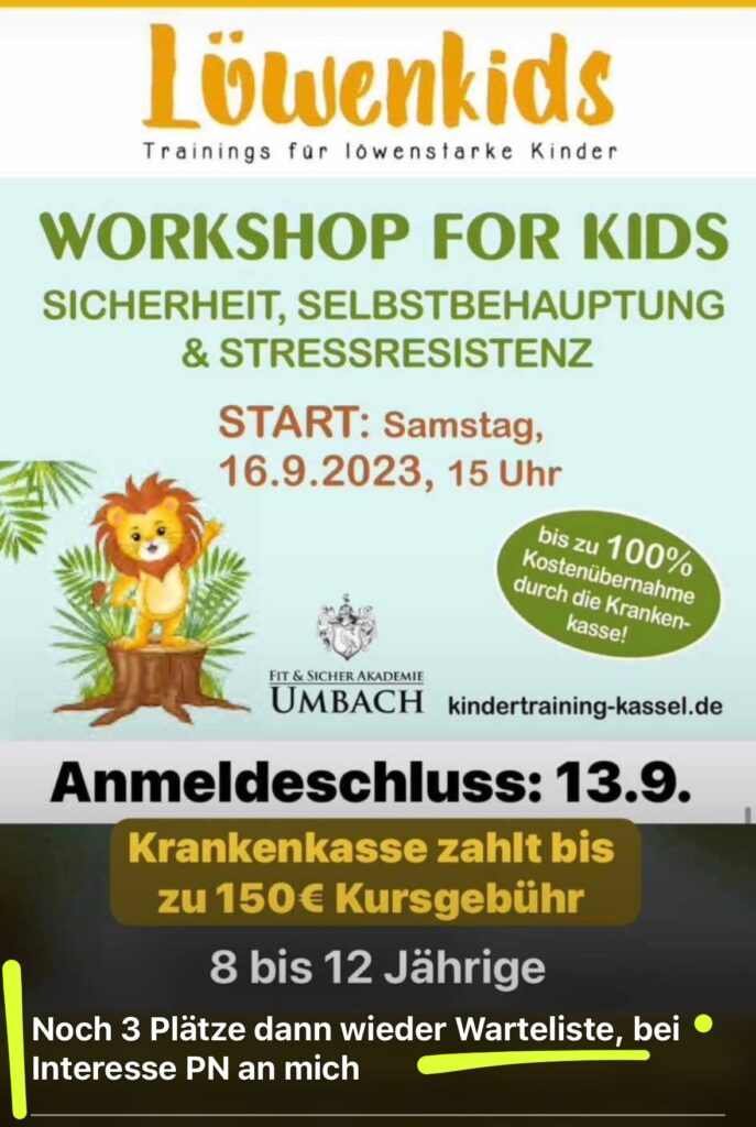 Flyer LöwenKids